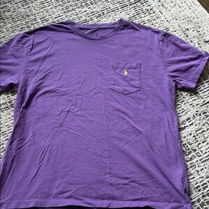 Polo by Ralph Lauren Men's Purple Tee
